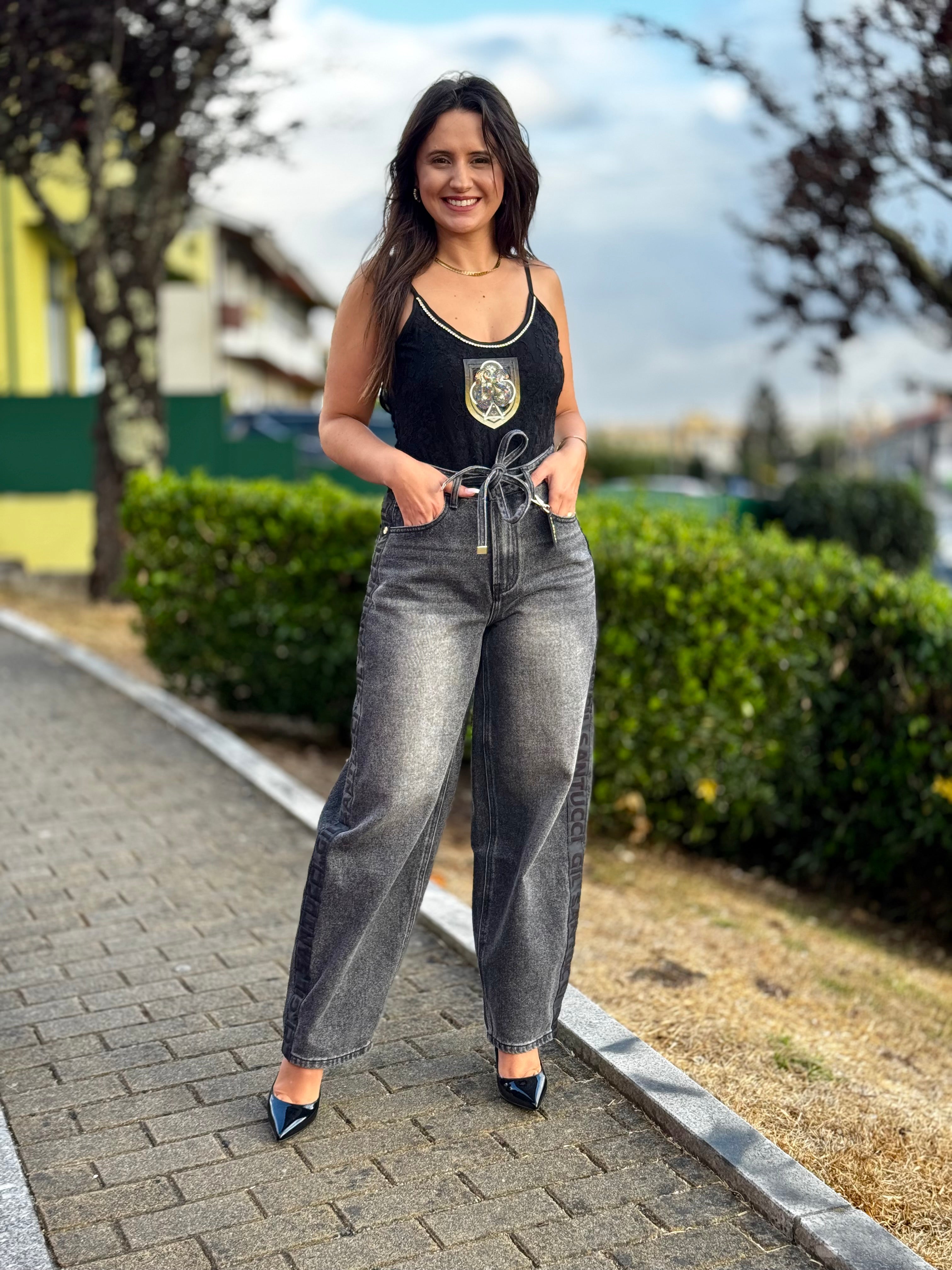 Calça Gil Santucci
